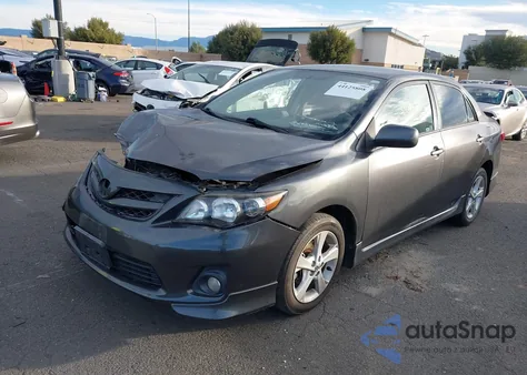 2013 Toyota Corolla S from USA, damaged, VIN 5YFBU4EE8DP183281